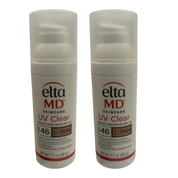 EltaMD - UV Clear SPF 46 Deep Tinted (1.7 oz) - Face Sunscreen - Picture 2 of 3
